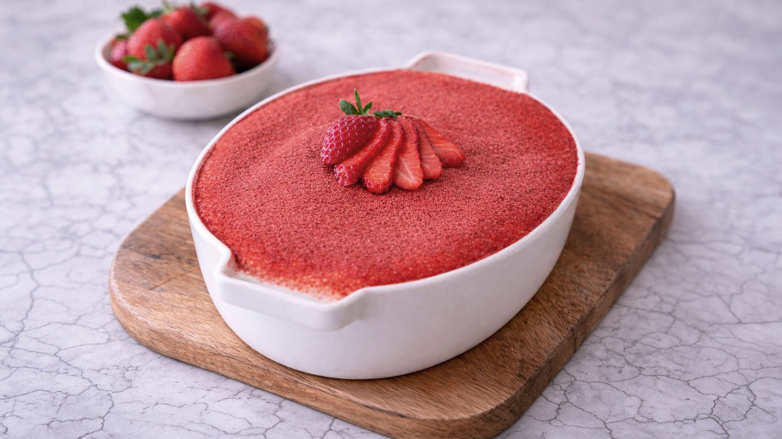 Tiramisu à la fraise
